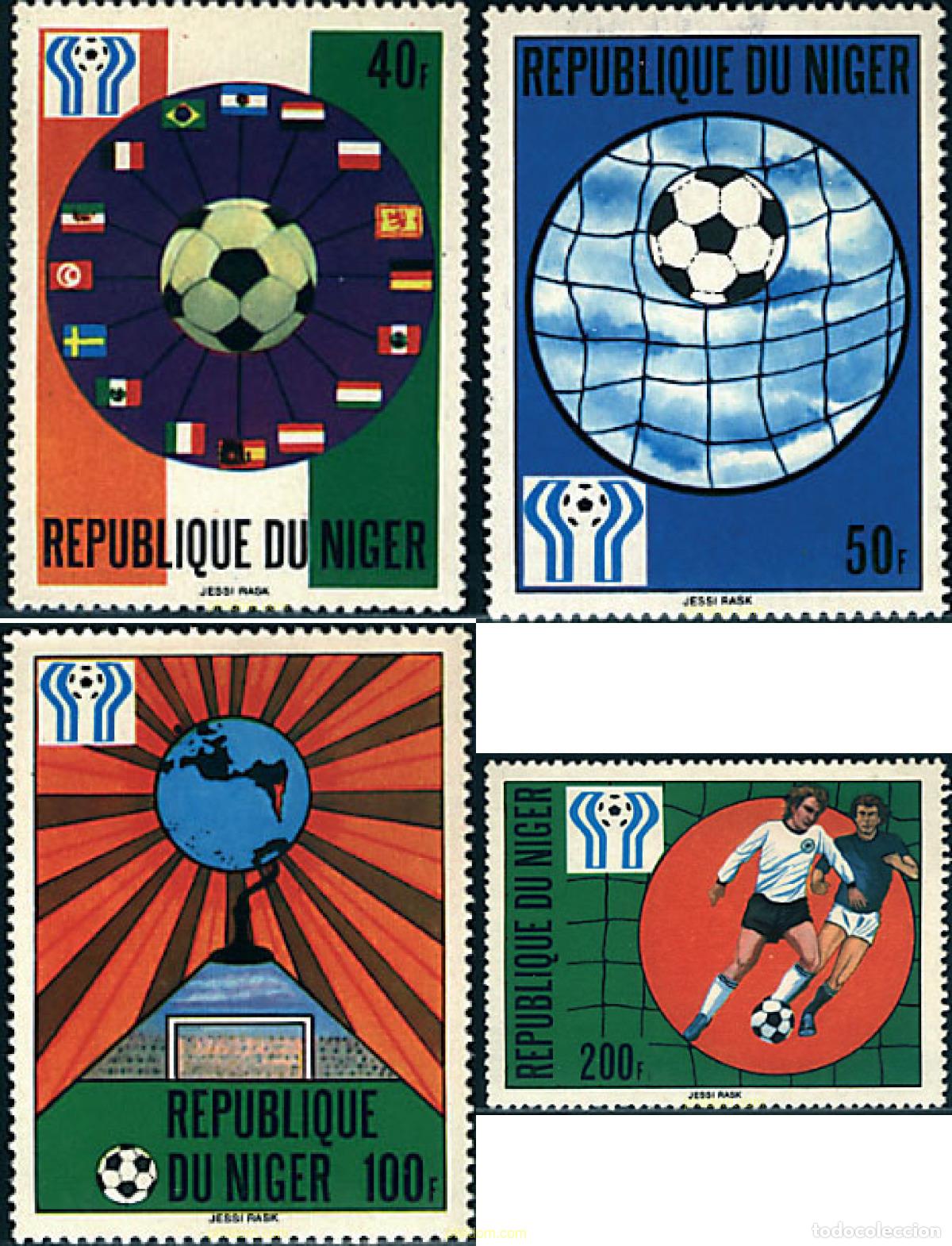Sellos: 73820 MNH NIGER 1978 COPA DEL MUNDO DE FUTBOL. ARGENTINA-78