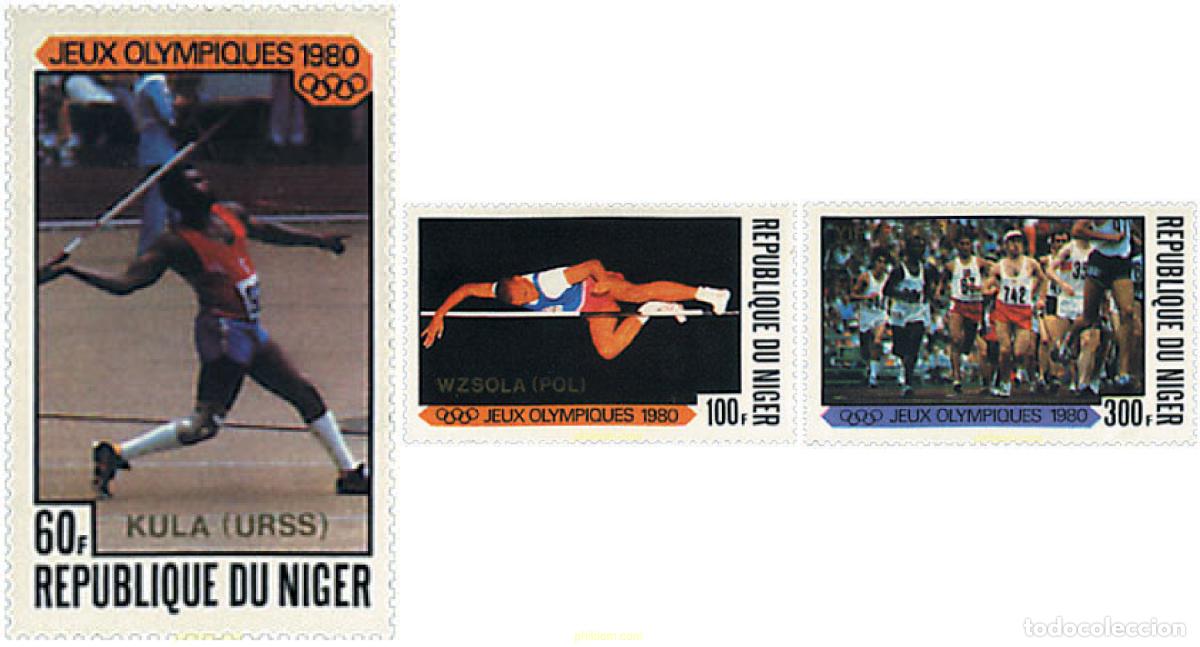 Francobolli: 230658 MNH NIGER 1980 22 JUEGOS OLIMPICOS VERANO MOSCU 1980