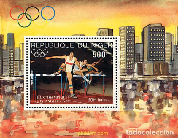 Sellos: 54410 MNH NIGER 1984 23 JUEGOS OLIMPICOS VERANO LOS ANGELES 1984