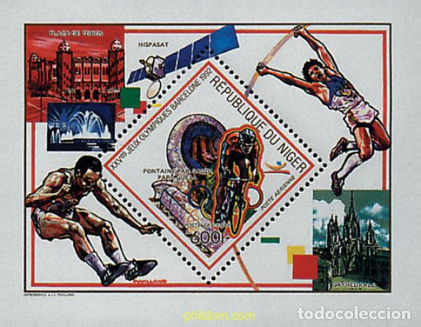 Sellos: 40044 MNH NIGER 1990 25 JUEGOS OLIMPICOS VERANO BARCELONA 1992