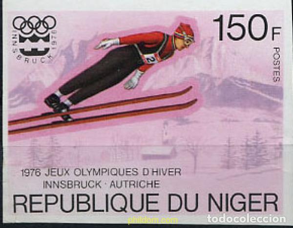 Sellos: 245593 MNH NIGER 1976 12 JUEGOS OLIMPICOS INVIERNO INNSBRUCK 1976