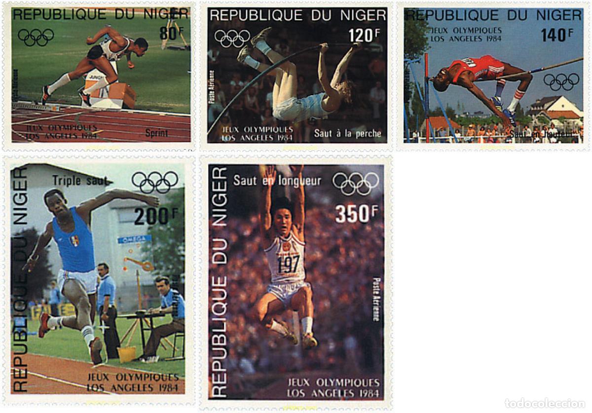 Sellos: 71452 MNH NIGER 1984 23 JUEGOS OLIMPICOS VERANO LOS ANGELES 1984