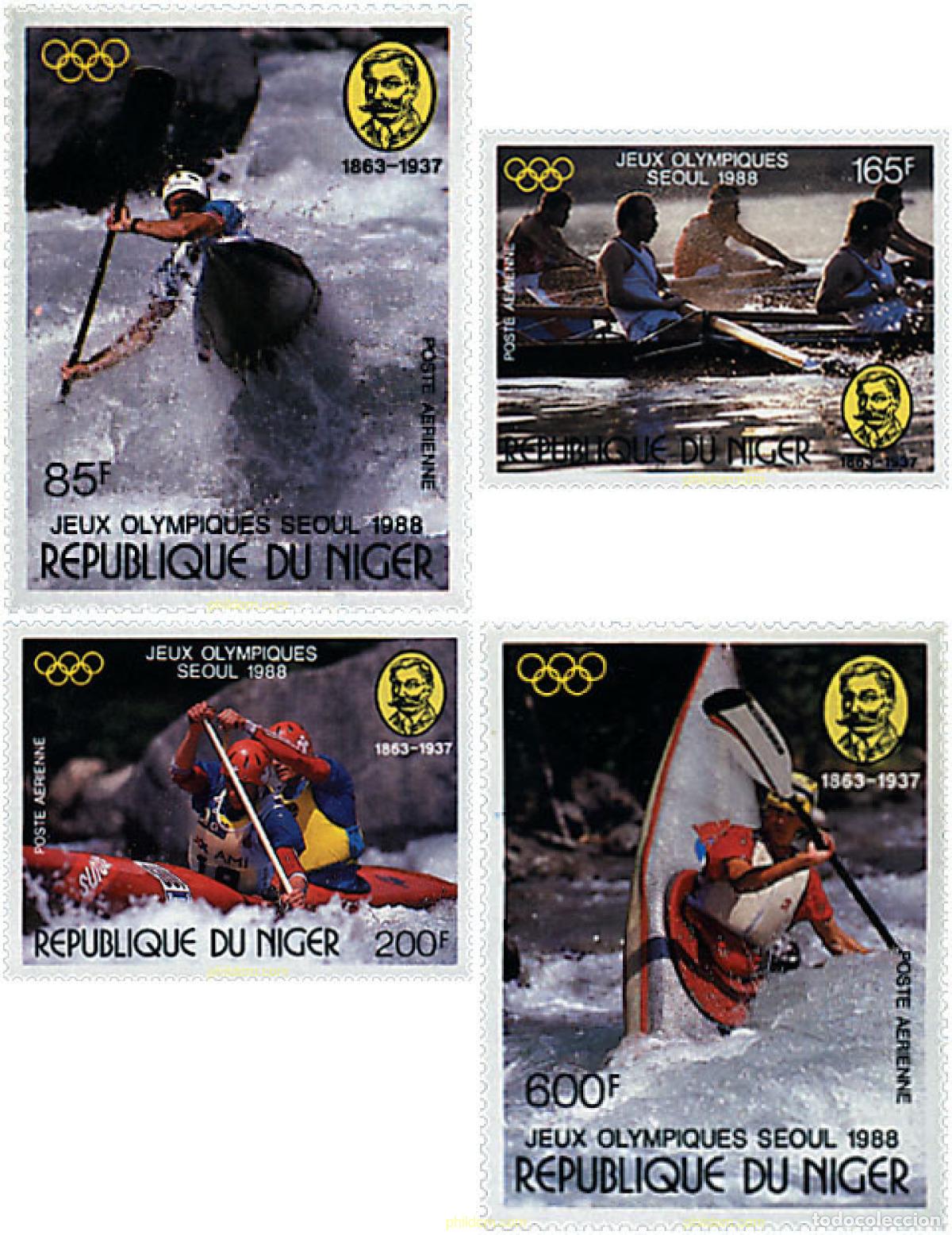 Sellos: 71458 MNH NIGER 1988 24 JUEGOS OLIMPICOS VERANO SEUL 1988
