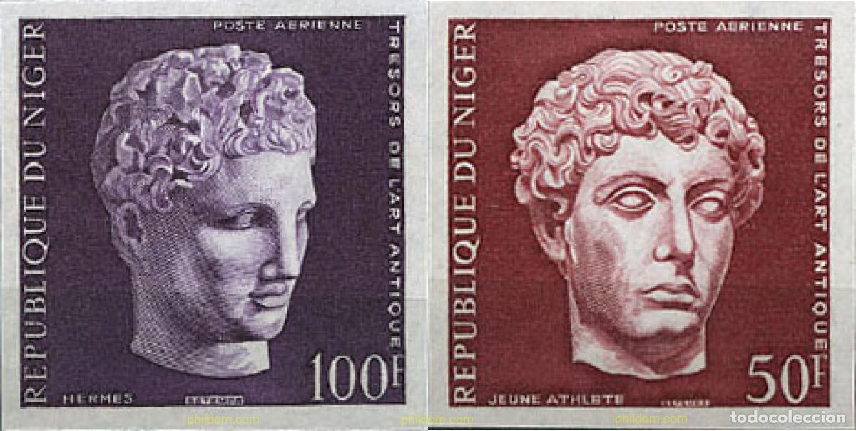Sellos: 104319 MNH NIGER 1973 ARTE ANTIGUO