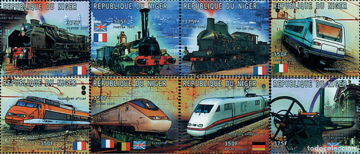 Sellos: 230207 MNH NIGER 1997 MEDIOS DE TRANSPORTE