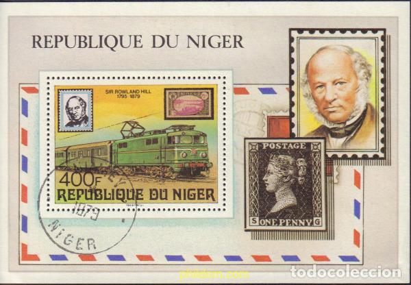 Sellos: 581534 USED NIGER 1979 CENTENARIO DE LA MUERTE DE SIR ROWLAND HILL