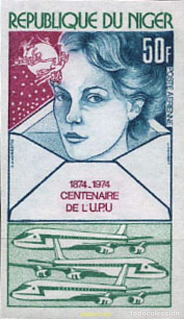 Sellos: 193124 MNH NIGER 1974 CENTENARIO DE LA UNION POSTAL UNIVERSAL