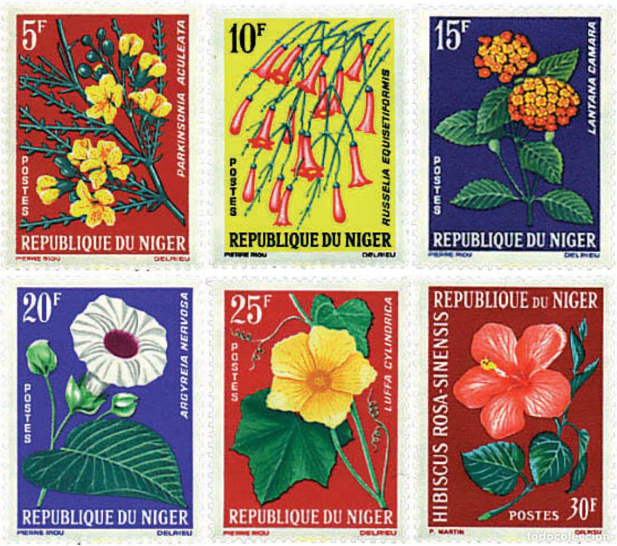 Sellos: 94721 MNH NIGER 1964 FLORES
