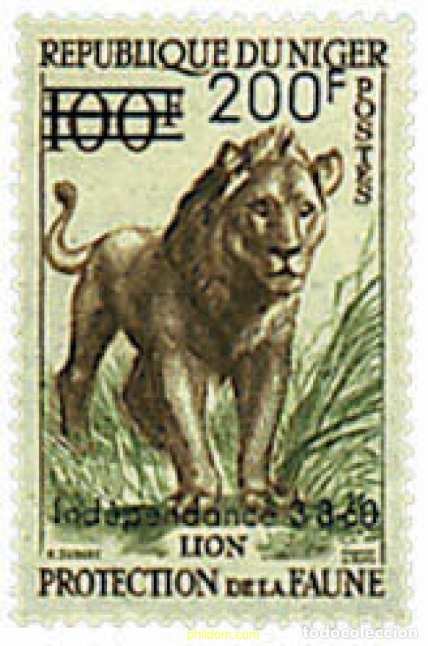 Sellos: 79595 MNH NIGER 1960 PROTECCION DE LA FAUNA