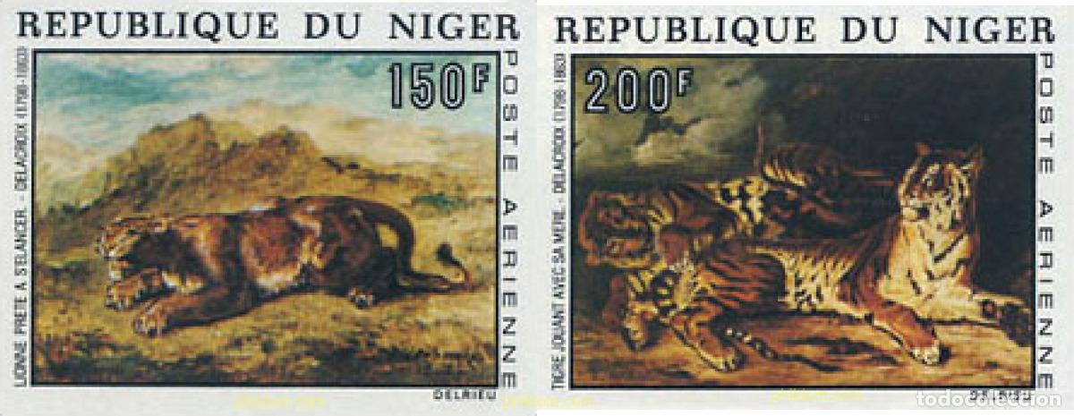 Francobolli: 193109 MNH NIGER 1973 PINTURAS