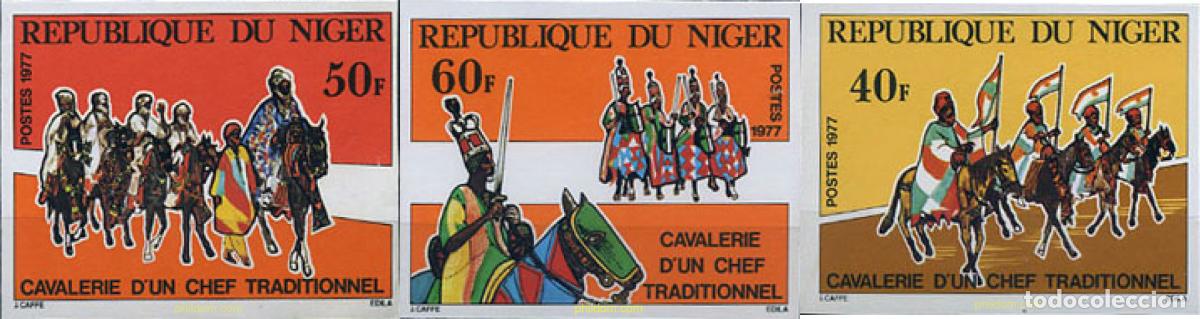 Sellos: 193026 MNH NIGER 1977 CABALLERIA MILITAR