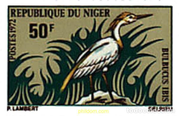 Sellos: 21131 MNH NIGER 1972 PAJARO