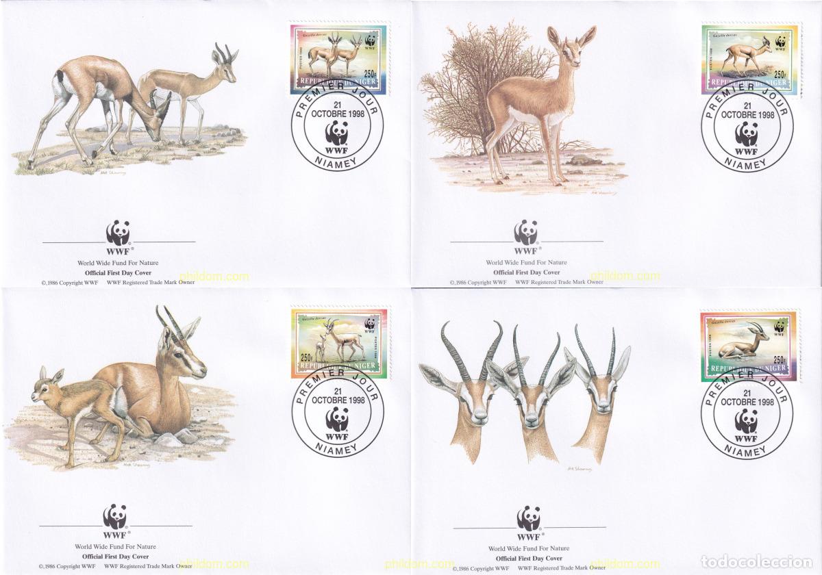 Sellos: 23236 MNH NIGER 1998 GACELA DORCAS