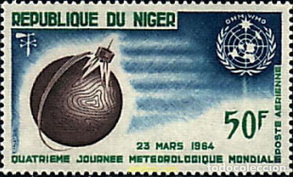 Briefmarken: 230201 MNH NIGER 1964 METEOROLOGIA