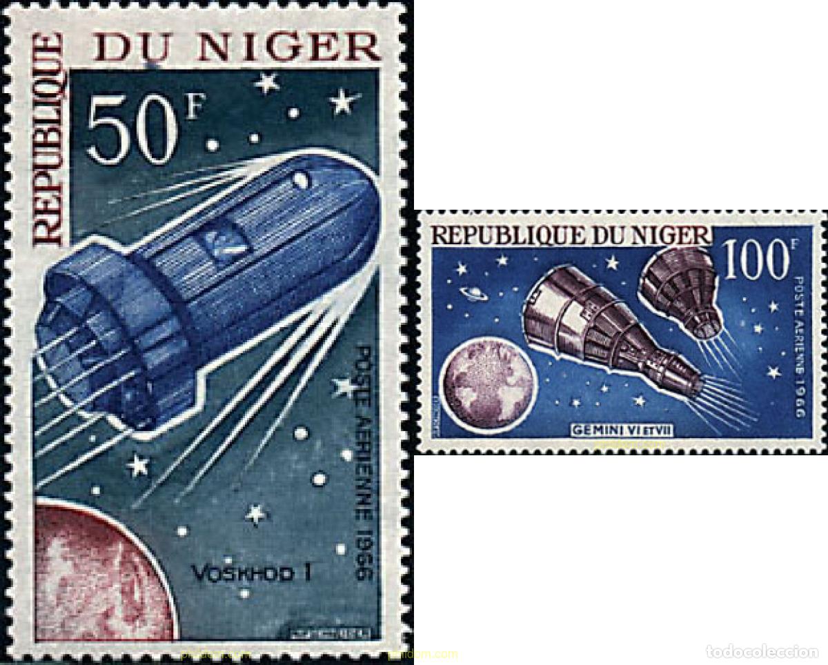 Sellos: 230810 MNH NIGER 1966 ASTROFILATELIA