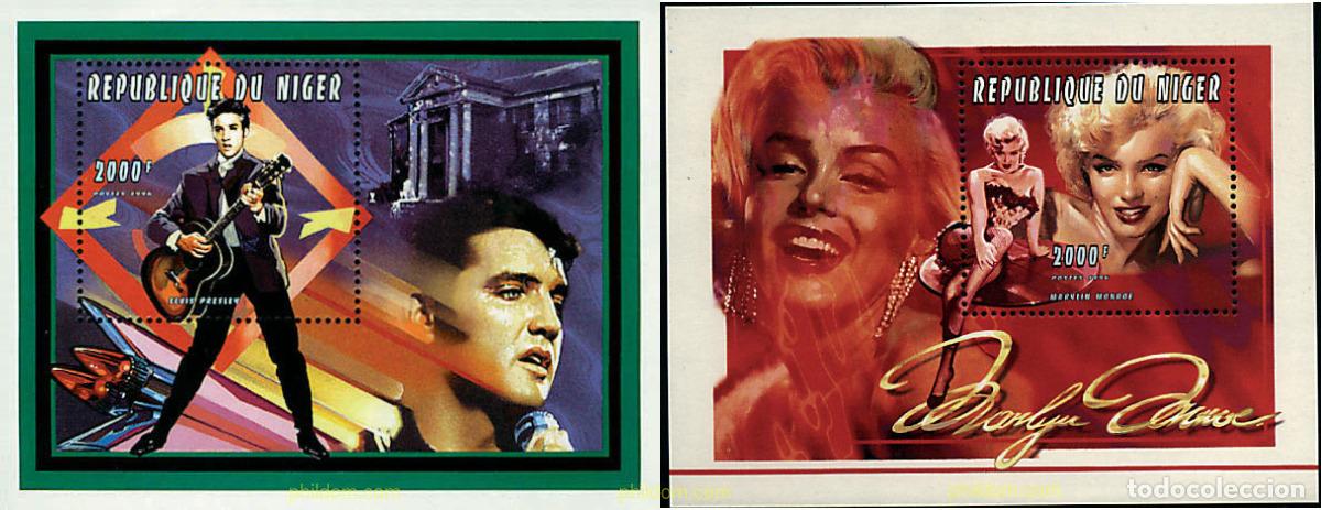 Sellos: 49071 MNH NIGER 1996 PERSONAJES DEL MUNDO DEL ESPECTACULO