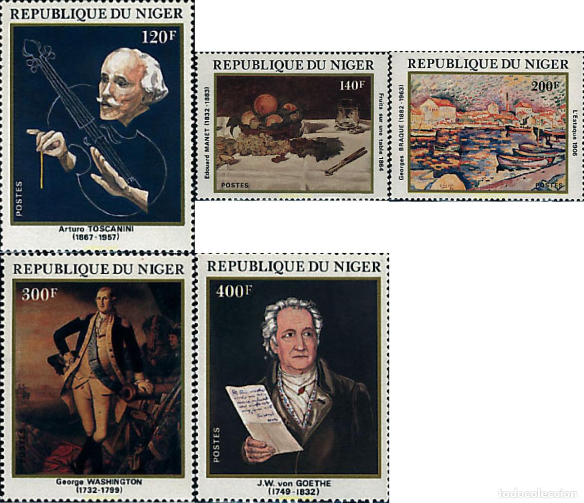 Sellos: 310529 MNH NIGER 1982 ANIVERSARIOS