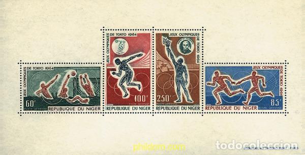 Briefmarken: 54405 MNH NIGER 1964 18 JUEGOS OLIMPICOS VERANO TOKIO 1964