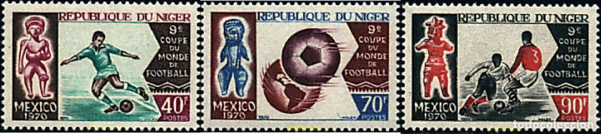 Stamps: 27641 MNH NIGER 1970 COPA DEL MUNDO DE FUTBOL. MEXICO-70