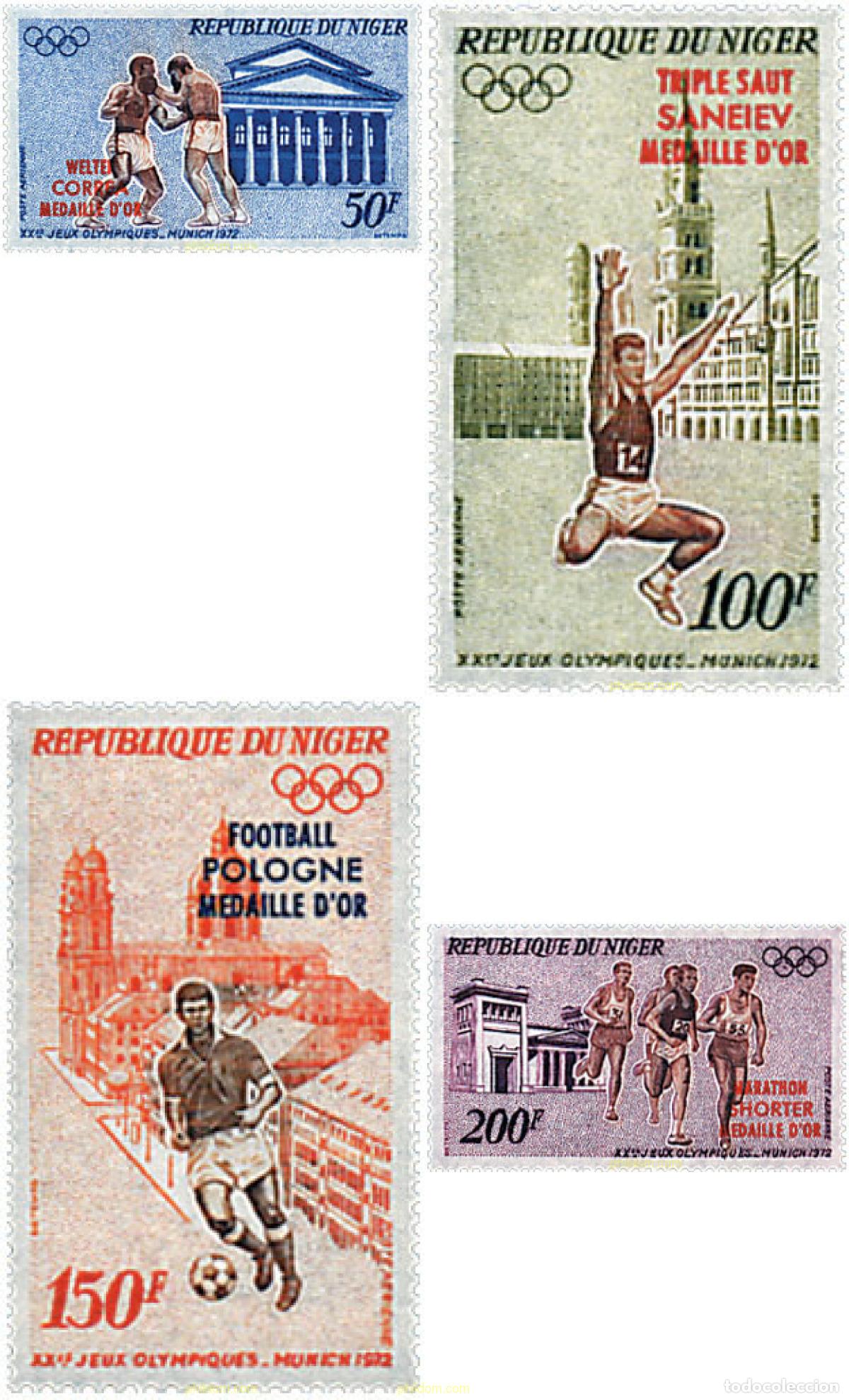 Sellos: 68509 MNH NIGER 1972 20 JUEGOS OLIMPICOS VERANO MUNICH 1972