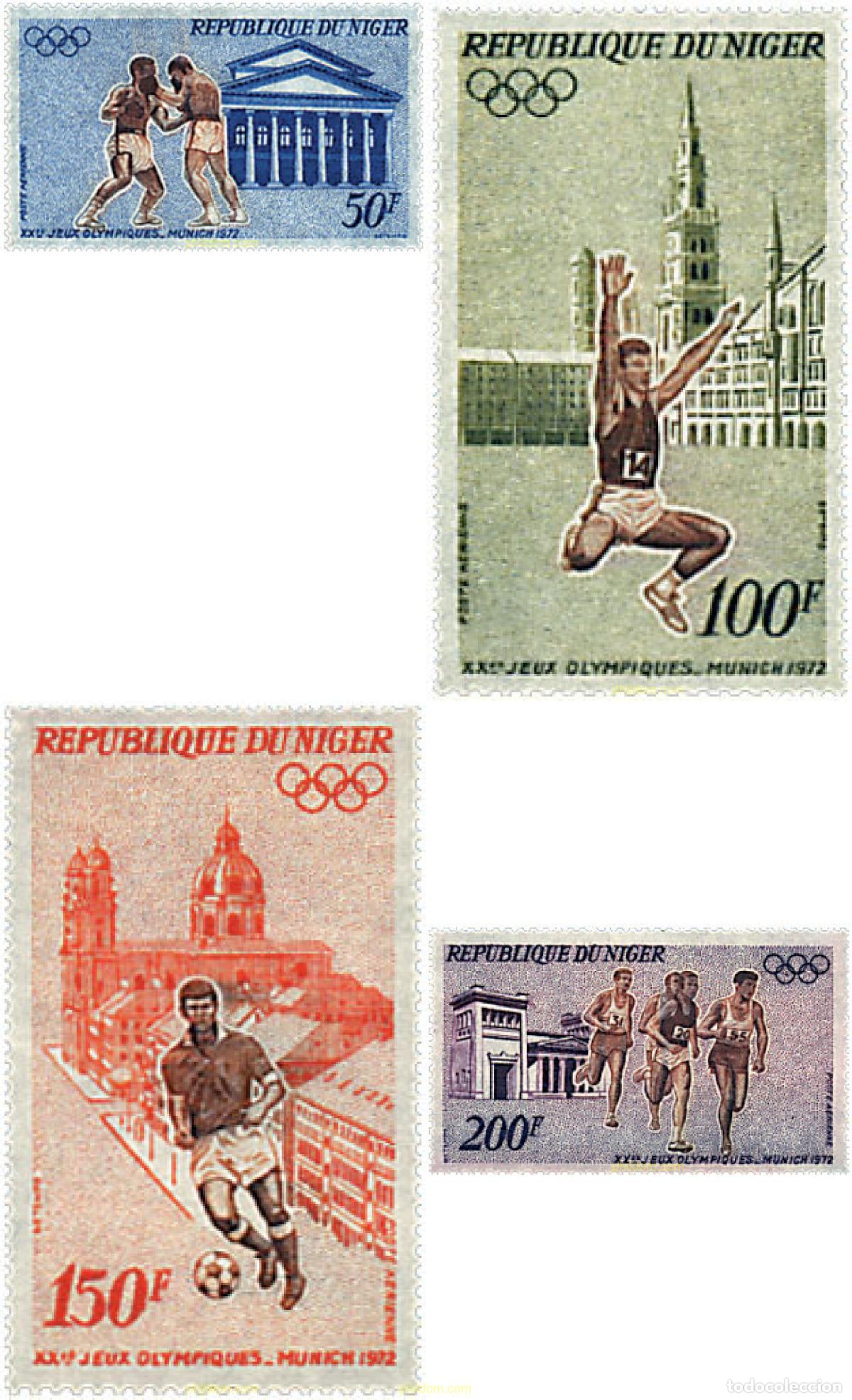 Sellos: 68506 MNH NIGER 1972 20 JUEGOS OLIMPICOS VERANO MUNICH 1972