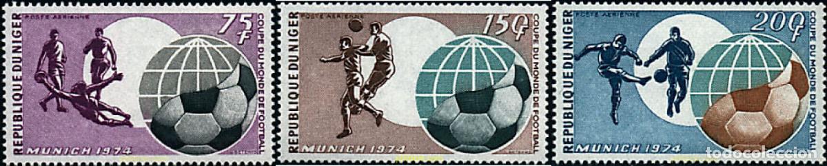 Sellos: 27646 MNH NIGER 1974 COPA DEL MUNDO DE FUTBOL. ALEMANIA-74