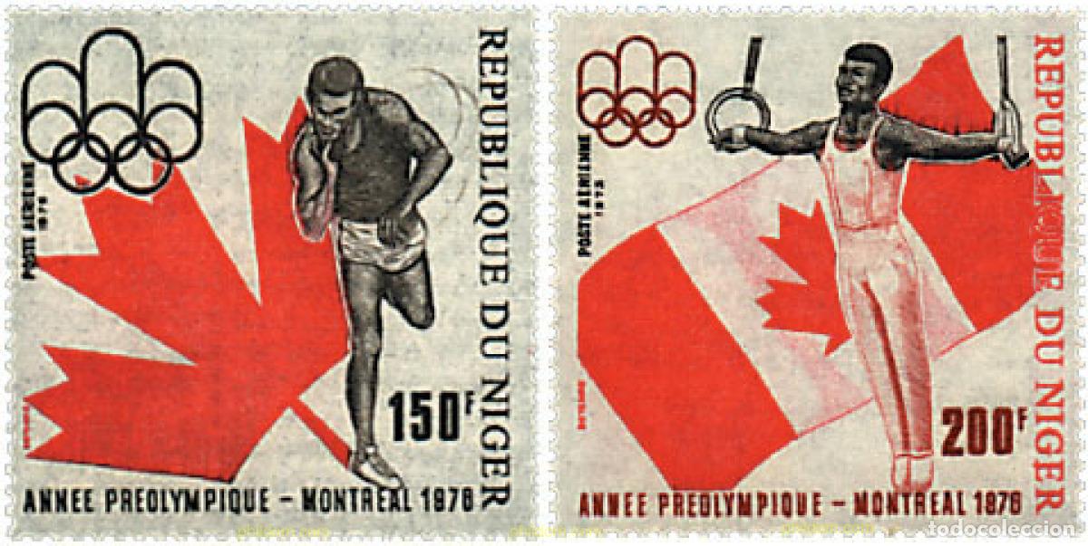 Sellos: 27649 MNH NIGER 1975 21 JUEGOS OLIMPICOS VERANO MONTREAL 1976