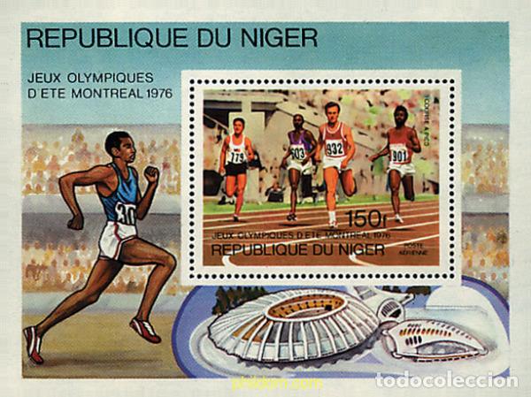 Sellos: 71503 MNH NIGER 1976 21 JUEGOS OLIMPICOS VERANO MONTREAL 1976