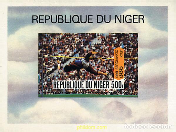 Stamps: 69849 MNH NIGER 1980 22 JUEGOS OLIMPICOS VERANO MOSCU 1980