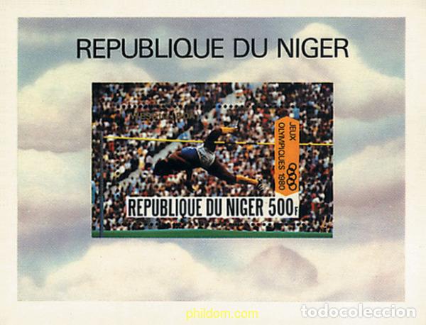Sellos: 69851 MNH NIGER 1980 22 JUEGOS OLIMPICOS VERANO MOSCU 1980