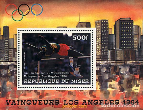 Sellos: 54413 MNH NIGER 1984 23 JUEGOS OLIMPICOS VERANO LOS ANGELES 1984