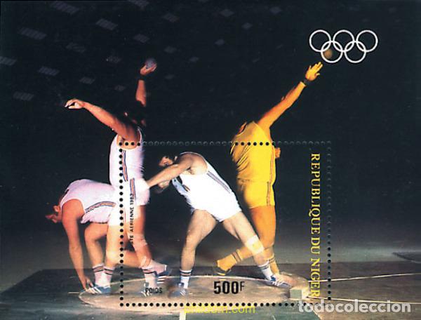 Sellos: 71507 MNH NIGER 1983 23 JUEGOS OLIMPICOS VERANO LOS ANGELES 1984
