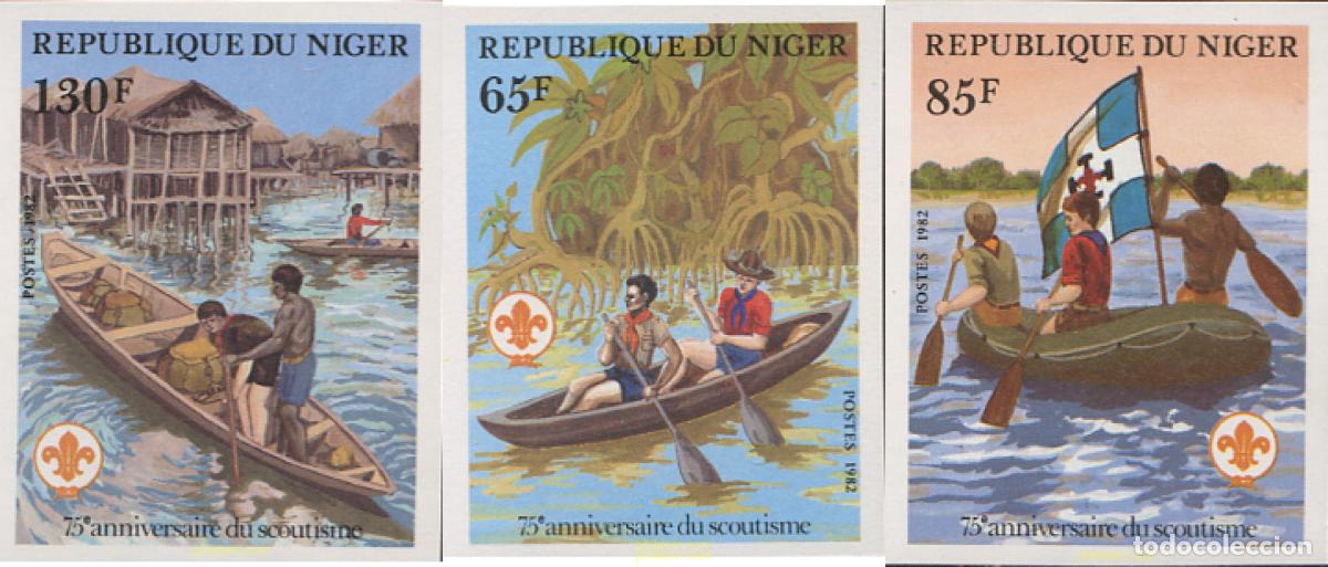 Sellos: 18905 MNH NIGER 1982 75 ANIVERSARIO DEL ESCULTISMO