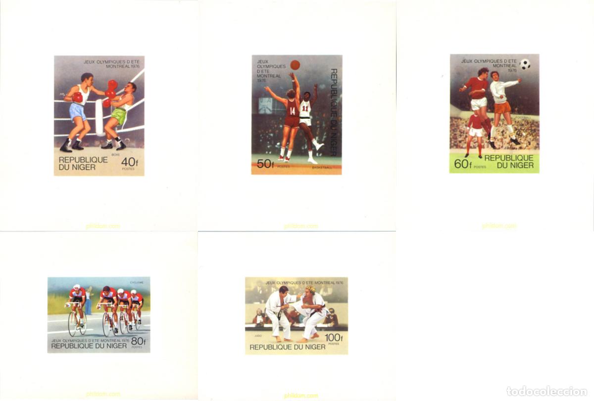 Sellos: 22055 MNH NIGER 1976 21 JUEGOS OLIMPICOS VERANO MONTREAL 1976