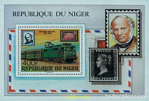 Francobolli: 61052 MNH NIGER 1979 CENTENARIO DE LA MUERTE DE SIR ROWLAND HILL