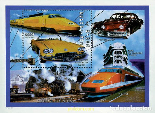 Sellos: 230524 MNH NIGER 1997 MEDIOS DE TRANSPORTE