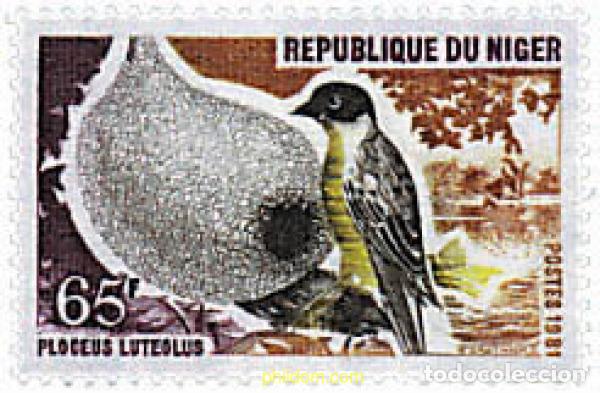 Sellos: 33600 MNH NIGER 1981 PAJARO