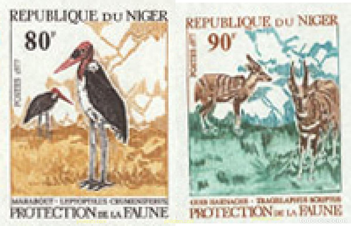 Sellos: 21061 MNH NIGER 1977 PROTECCION DE LA FAUNA