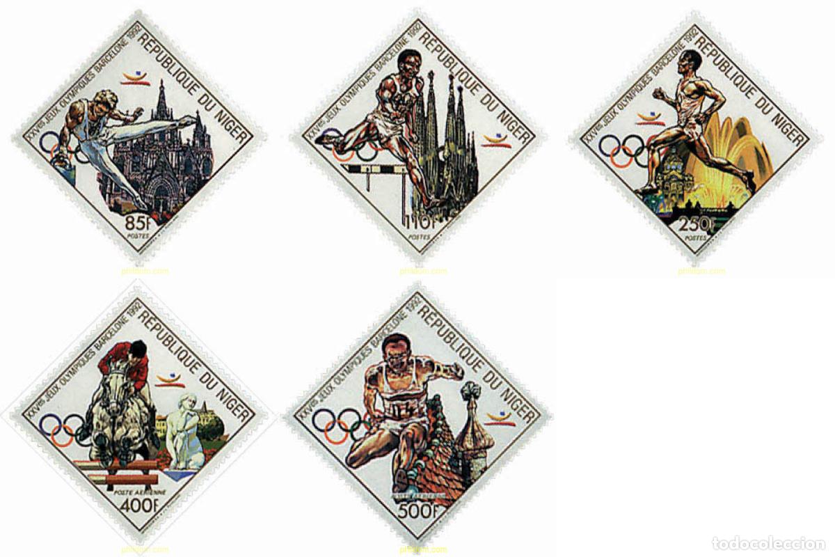 Sellos: 71460 MNH NIGER 1990 25 JUEGOS OLIMPICOS VERANO BARCELONA 1992