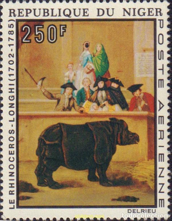 Sellos: 29457 MNH NIGER 1974 EUROAFRICA. pintura.