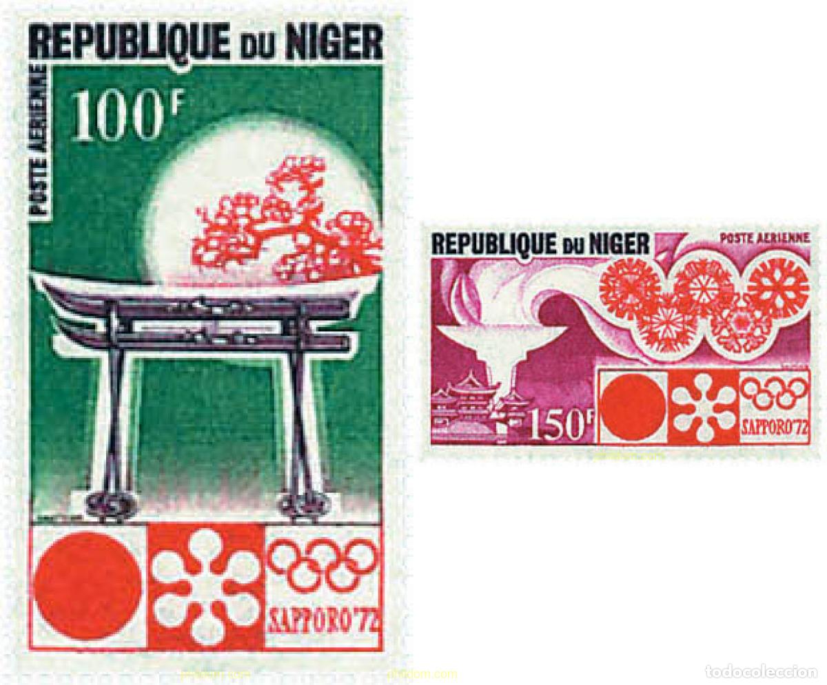 Sellos: 71508 MNH NIGER 1972 11 JUEGOS OLIMPICOS DE INVIERNO SAPPORO 1972