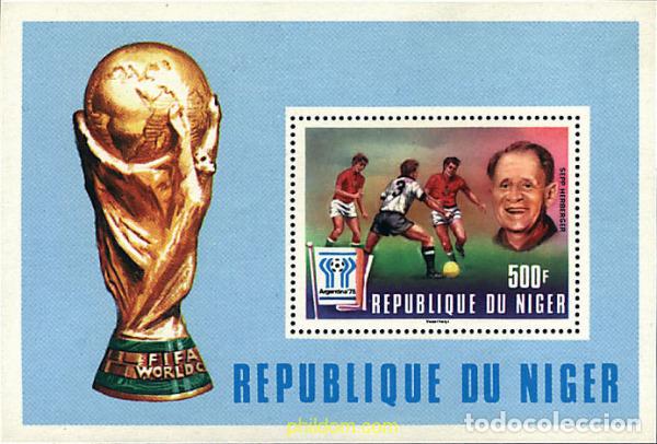 Sellos: 54408 MNH NIGER 1977 COPA DEL MUNDO DE FUTBOL. ARGENTINA-78