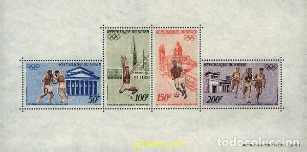 Sellos: 68508 MNH NIGER 1972 20 JUEGOS OLIMPICOS VERANO MUNICH 1972