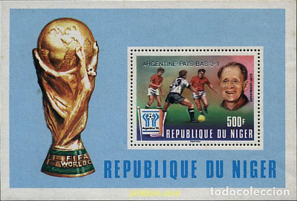 Sellos: 73824 MNH NIGER 1978 COPA DEL MUNDO DE FUTBOL. ARGENTINA-78