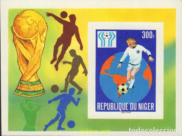 Sellos: 14946 MNH NIGER 1978 COPA DEL MUNDO DE FUTBOL. ARGENTINA-78