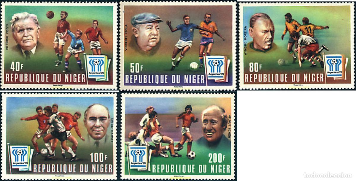 Sellos: 71449 MNH NIGER 1977 COPA DEL MUNDO DE FUTBOL. ARGENTINA-78