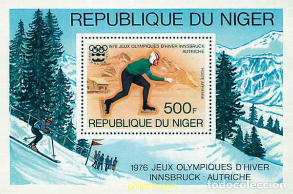 Sellos: 71502 MNH NIGER 1976 12 JUEGOS OLIMPICOS INVIERNO INNSBRUCK 1976