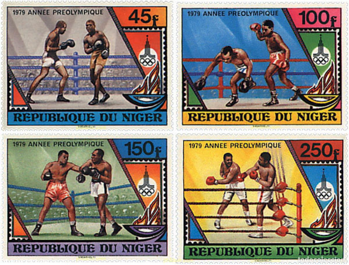 Sellos: 71455 MNH NIGER 1979 22 JUEGOS OLIMPICOS VERANO MOSCU 1980