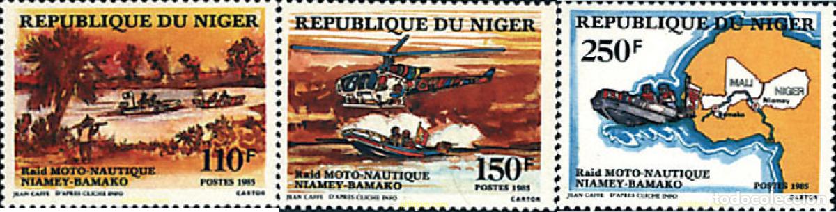 Sellos: 45109 MNH NIGER 1985 RALLY MOTONAUTICO NIAMEY-BAMAKO