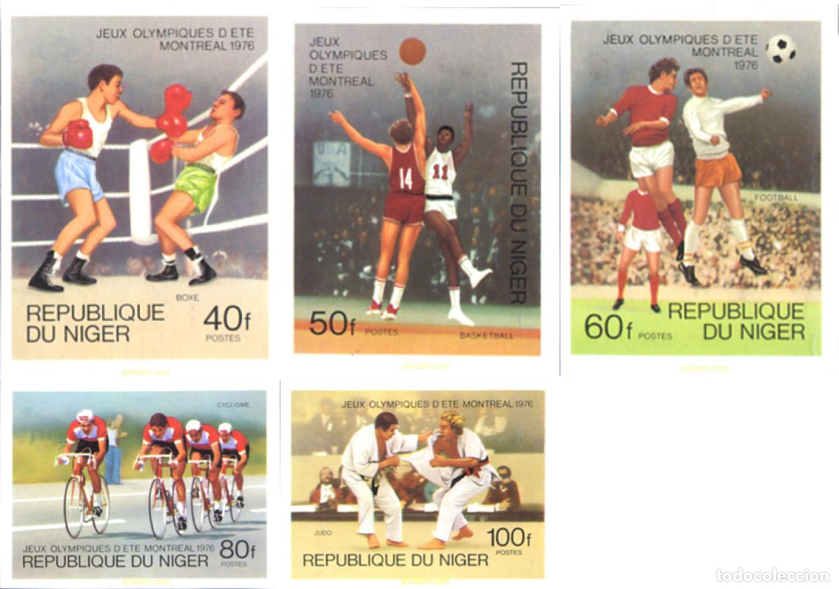 Sellos: 14504 MNH NIGER 1976 21 JUEGOS OLIMPICOS VERANO MONTREAL 1976